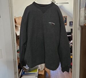 Tommy Hilfiger Men's Dark Gray Crewneck Sweater